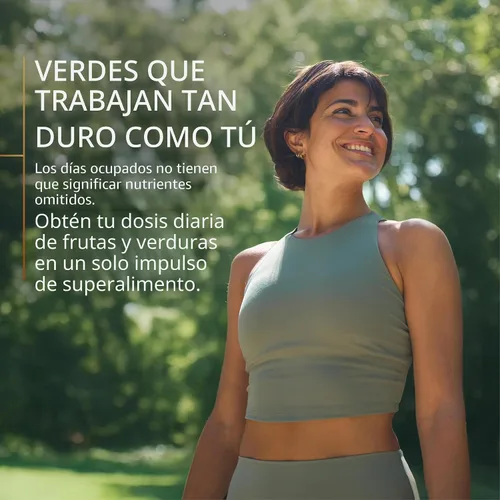 Vista 3 de USDA Organic Superfood Greens [28 ingredientes potentes] Cápsulas naturales Super Greens, suplemento de frutas y verduras con alfalfa, raíz