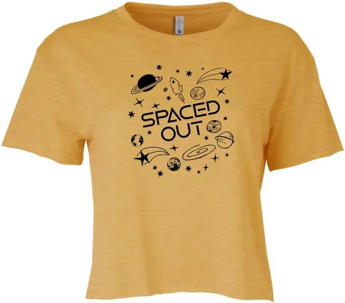 Vista 24 de Women's Screen Printed Crop Tee, Shirts With Sayings