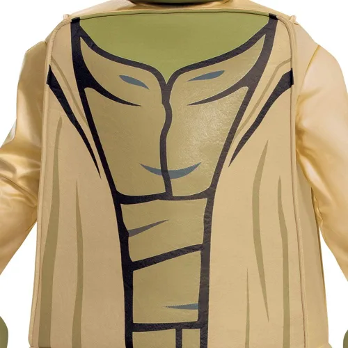 Vista 5 de Disfraz de Yoda para niños, disfraz oficial de LEGO Star Wars con máscara y bata
