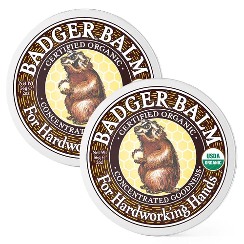 Vista 9 de Badger bálsamo para curación, AMZ006, 1, 1 Crema de manos para manos secas y agrietadas, hidratante y tratamiento de larga duración, crema