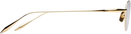 Vista 3 de Dita Sincetta DTX145-A-01 - Marco para gafas, color oro amarillo con lente transparente (2.087 in)