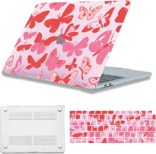 Vista 33 de Funda compatible con MacBook Air de 15" M5 M4 M3 M2 2023-2026 Negro (Black Lace)