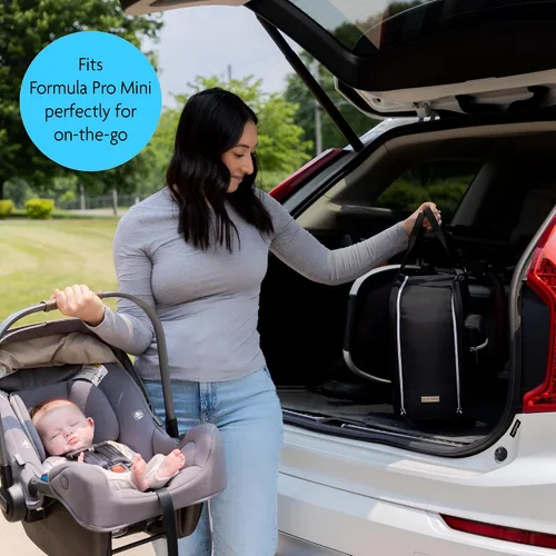 Vista 2 de Baby Brezza Formula Pro Mini Bolsa de transporte de viaje, compatible solo con Formula Pro Mini