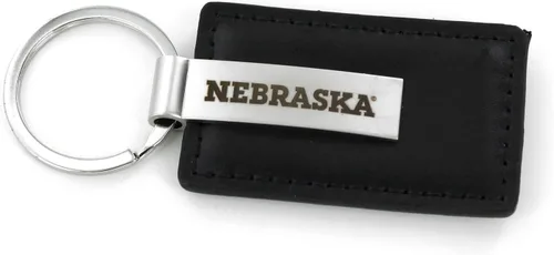 Vista 4 de aminco NCAA unisex-adult Ncaa Team Laser Engraved Leather Keychain, Black