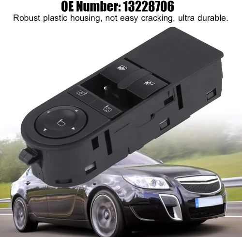 Vista 6 de Power Window Switch, Electric Power Master Window Control Switch Button 13228706 Replacement for Astra 2005 2006 2007 2008 2009 2010 for Zafira B
