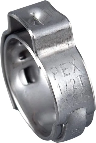 Vista 10 de EFIELD - Anillos de abrazadera Pex de acero inoxidable de 1 pulgada para tubos/tuberías Pex (paquete de 10) (CLAMP013)