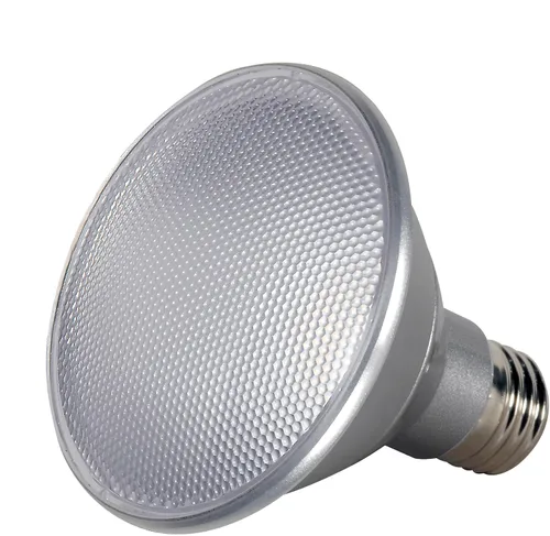 Vista 6 de Satco S9434 Par30 - Bombilla LED de cuello largo, 5000 K, 40 pies, base media, 13 W Luz natural de 5000 K
