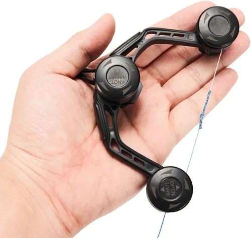 Vista 3 de Knot Assist 2.0, Herramienta para atar nudos de pesca, GT Knotter, Línea de pesca Monofilamento FG PR Knotter