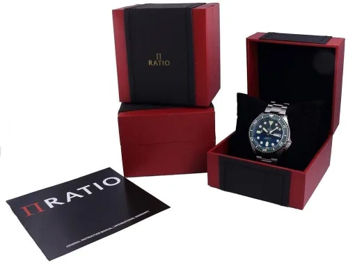 Vista 8 de RATIO FreeDiver Dive Watch Sapphire Crystal Automatic Diver Watch 200M Water Resistant Diving Watch for Men