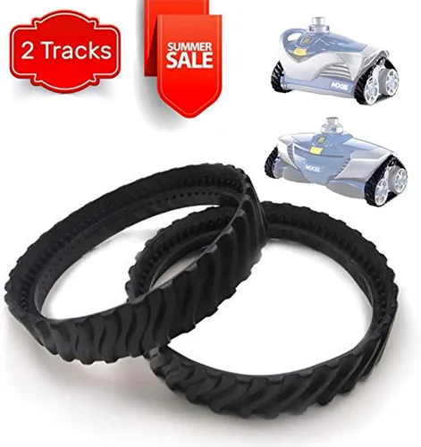 Vista 5 de AR-PRO 1 Par R0526100 de repuesto exacto de pista Compatible con limpiador de piscina enterrada MX8/MX6/hecho de goma premium de servicio pesado