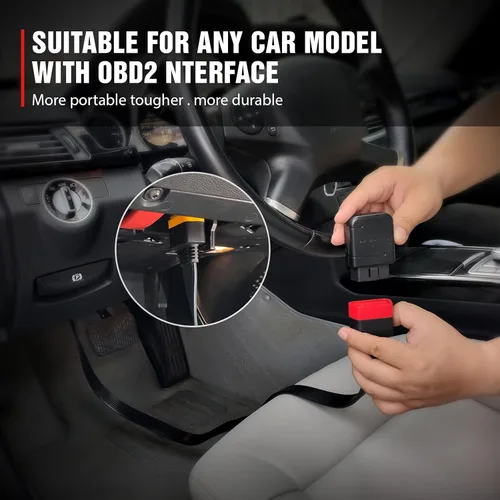 Vista 3 de Cable de extensión OBD2, herramienta profesional de escaneo de diagnóstico automotriz, cable de extensión completo de 16 pines para escáner ODBII