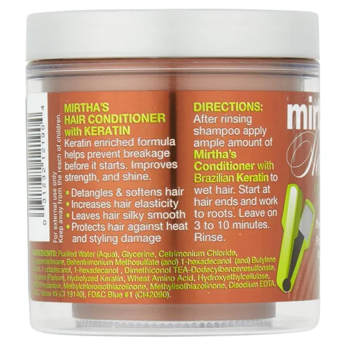Vista 2 de Mirta De Perales Acondicionador para el cabello con queratina 6 oz (paquete de 2)