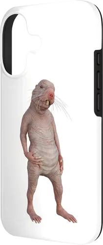 Vista 2 de Live Weird - Carcasa para iPhone 17, diseño de ratas topos desnudas