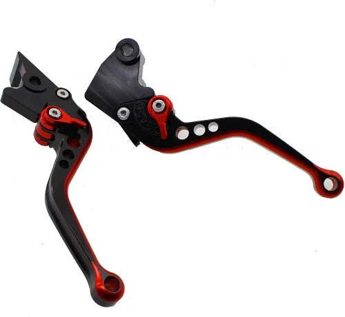 Vista 4 de PROCNC Palancas de embrague de freno ajustables cortas de doble color para Kawasaki Z900 Z650 Ninja 650R/ER-6F/EX650 2017-2022 Z650RS 2022 VERSYS
