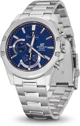 Vista 2 de Casio EFR-S567D-2AVUEF - Reloj analógico de cuarzo para hombre con correa de acero inoxidable