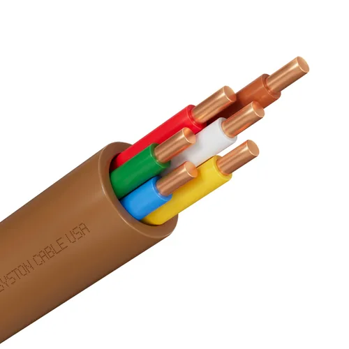 Vista 13 de Syston 18/2 Cable de control de termostato y timbre HVAC para calefacción, conductores 100% de cobre sólido CL3R/FT4/CMR nominal UL/ETL, resistente