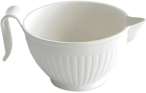 Vista 5 de Nordic Ware Tazón para Mezcla de Masa, Blanco, 10 Tazas