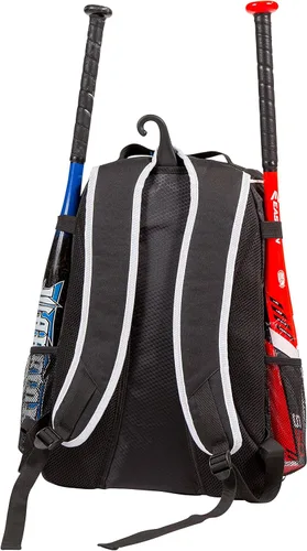Vista 4 de Athletico - Mochila para bate de béisbol, mochila para equipamiento y accesorios de béisbol, T-Ball y sóftbol para jóvenes y adultos Para guardar
