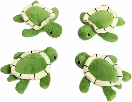 Vista 2 de Hollypet Juguete chirriante para perro, juguetes interactivos de felpa para perros pequeños y medianos y masticadores no agresivos, juguetes