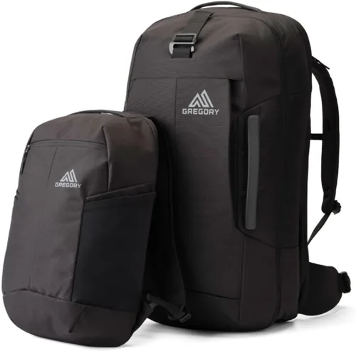 Vista 10 de Gregory Border - Mochila de viaje de 40 litros, tamaño único, liquen negro