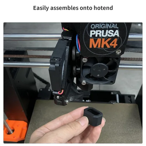 Vista 5 de FYSETC Accesorio de impresora 3D Prusa - MK4 MK4S Calentador Bloque de Silicona Calcetín: Parte Hotend Aislar Proteger Boquilla de extremo caliente