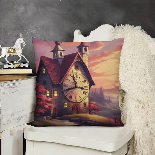 Vista 17 de Lindas fundas de almohada de terciopelo con estampado de olla y utensilios de cocina, 12 x 12 pulgadas, protector de almohada para el hogar, patio