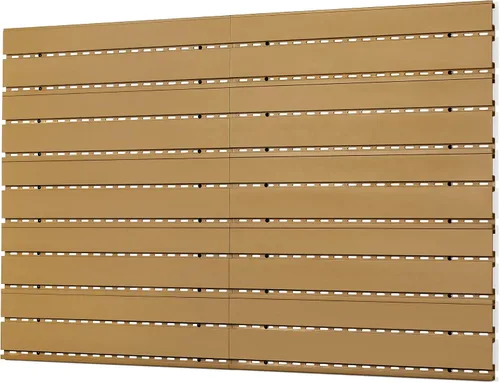 Vista 13 de Savior Equipment Sistema de rack de pared de acero resistente, paneles de pared de acero resistente, almacenamiento de montaje en pared, 5 o 10 Gris