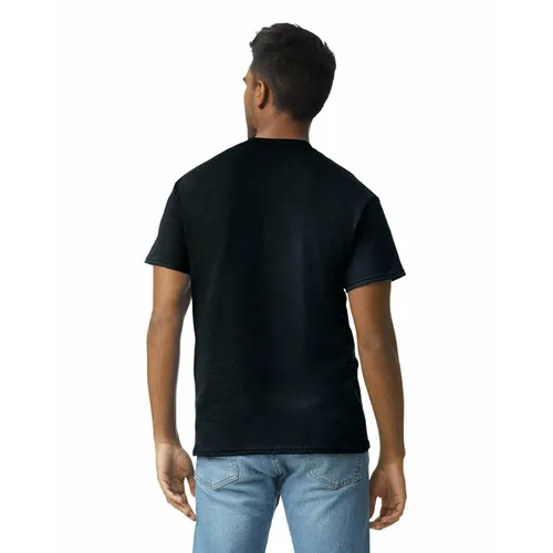 Vista 3 de Gildan Camiseta unisex de algodón ultra para adultos, estilo G2000, paquete múltiple, Negro (3 paquetes)