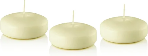 Vista 11 de D'light Online Paquete de velas flotantes pequeñas de 2 pulgadas para eventos, centros de mesa, bodas, spa, decoración del hogar, ocasiones Blanco