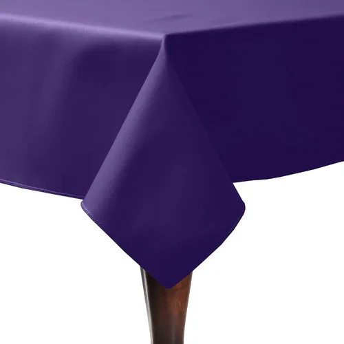 Vista 32 de Ultimate Textile Poly-Cotton Twill 54 x 96-Inch Rectangular Tablecloth Jade