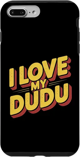 Vista 12 de I Love My DuDu Friends Parents Lover Family Gathering - Carcasa para iPhone 16