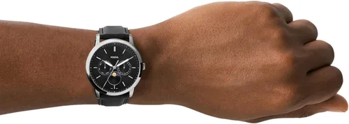 Vista 4 de Fossil Mens Neutra Stainless Steel Quartz Moonphase Multifunction Watch