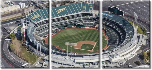 Vista 39 de TUMOVO American Major Baseball - Lienzo decorativo para pared, diseño de estadio de los Bravos, 3 piezas, arte de pared de Filadelfia, cuadros
