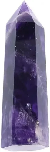 Vista 29 de StoneStory Figura de prisma facetada de punto de cristal curativo de ojo de tigre natural, paquete de 2 piedras preciosas de reiki, ojo de tigre
