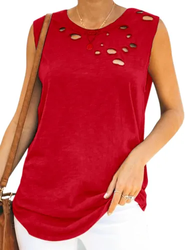 Vista 3 de Avanova Camiseta sin mangas estampada de verano para mujer