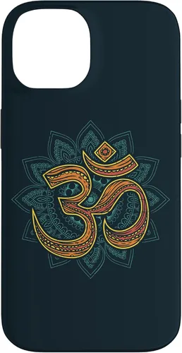 Vista 4 de Funda con diseño de mandala espiritual Om para iPhone 17