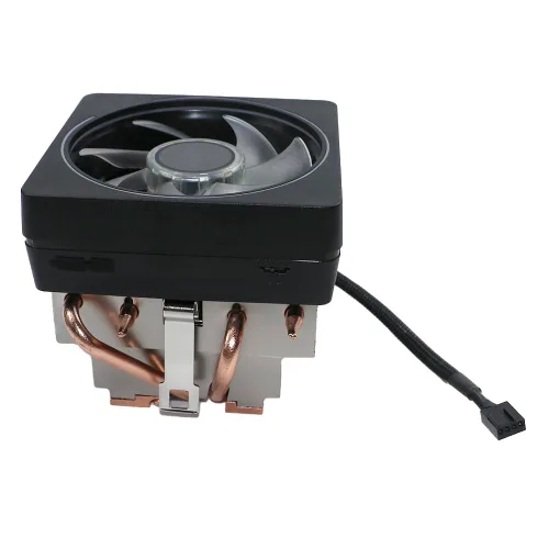 Vista 6 de CPU Wraith Cooler Prism disipador de calor de aluminio base de cobre 4 pines PWM 3.740 in ventilador pasta térmica preaplicada compatible