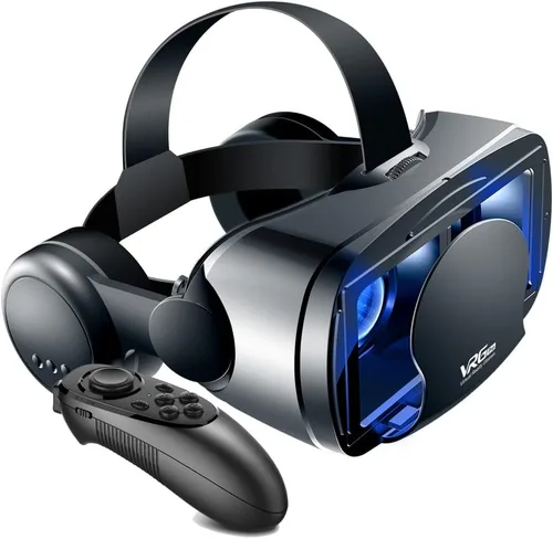 Vista 8 de 5 ~ 7 pulgadas VRG Pro 3D VR Gafas de realidad virtual pantalla completa Visual Gran Angular VR Gafas Caja para 5 a 7 pulgadas Smartphone Gafas