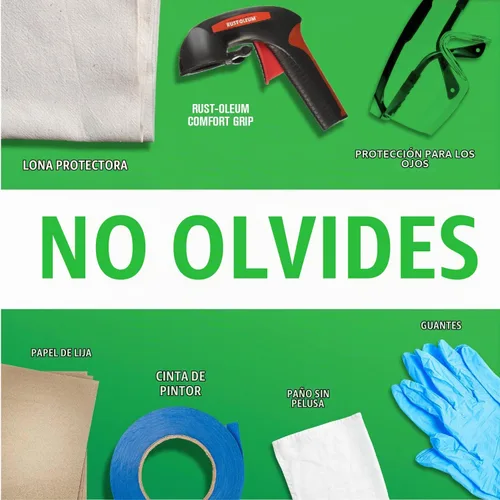 Vista 9 de Rust-Oleum laca en aerosol, 11 onzas Negro