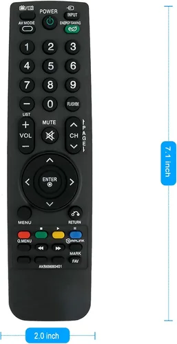 Vista 4 de AKB69680401 Reemplazo remoto para LG TV 19LH20 22LH20 26LH20 32LH20 37LH20 42LH20 32LH30 37LH30 42LH30 47LH30 19LU55 2 2LU55 27LU55 32LF11 37LF11