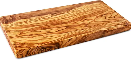 Vista 11 de Forest Decor Tabla de servir de madera de olivo, tabla de quesos de madera, tabla de servir con asa, tabla de charcutería de cocina tallada a mano