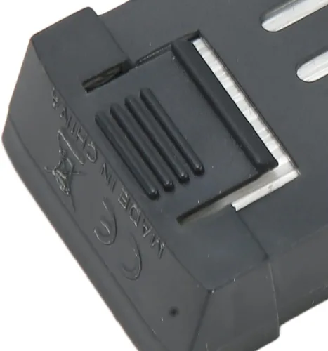 Vista 7 de Zopsc Batería de litio de 3.7V RC Drones para E58 L800 JY019 S168 X Pro, batería de litio de repuesto para drones RC (1800 mAh)