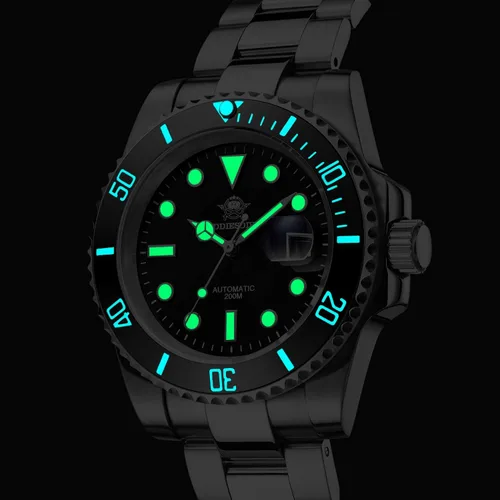Vista 2 de ADDIESDIVE Automatic Dive Watch for Men Steel Band Waterproof Diver 200M Japan NH35A Movement