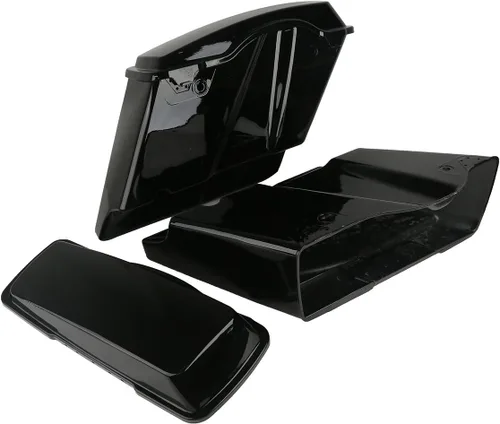 Vista 6 de XMT-MOTO Alforjas rígidas extendidas de 5 pulgadas para modelos Harley Touring FLT FLHT FLHTCU FLHRC Road King Road Glide Street Glide Electra Glide