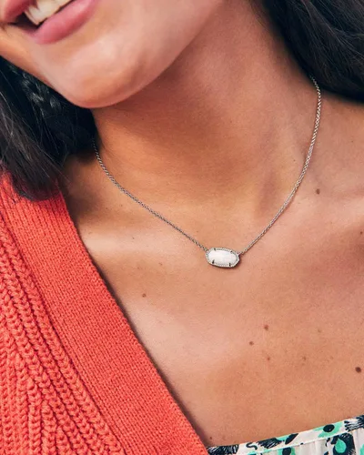 Vista 85 de Kendra Scott - Collar Elisa con dije para mujer, joyería de moda, chapado en oro de 14 quilates