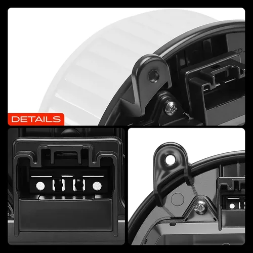 Vista 9 de A-Premium HVAC - Ventilador del calentador del motor con motor sin escobillas Compatible con vehículos Toyota - Sequoia 2008-2022, Sienna 2011-2020