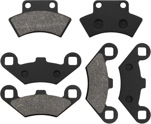 Vista 7 de Pastillas de freno delanteras y traseras para Polaris Sportsman 500 400 335 Magnum 425 Scrambler 500 400 Big Boss 250 6x6 500 400 Trailblazer 250