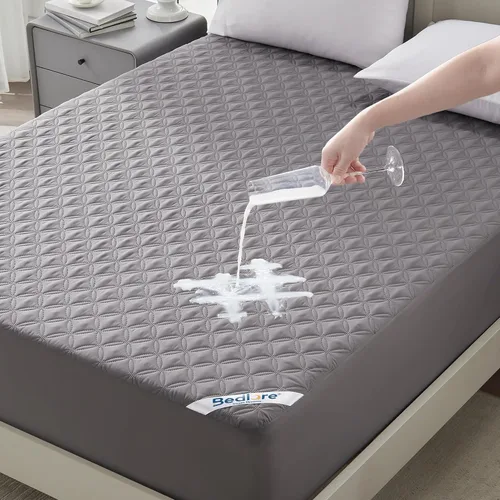 Vista 10 de BEDLORE Protector de colchón impermeable, sin ruido, tamaño individual XL, con bolsillo profundo ajustado de hasta 6 a 15 pulgadas, funda de colchón