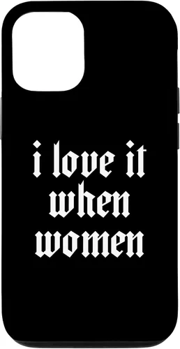 Vista 28 de iPhone 16 Lesbianas Divertido BI Mínimo para Lesbianas Orgullo Gay Me encanta cuando el caso