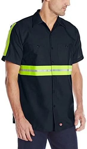 Vista 4 de Red Kap Mens Performance Tech 2 Piece Lined Collar Shirt